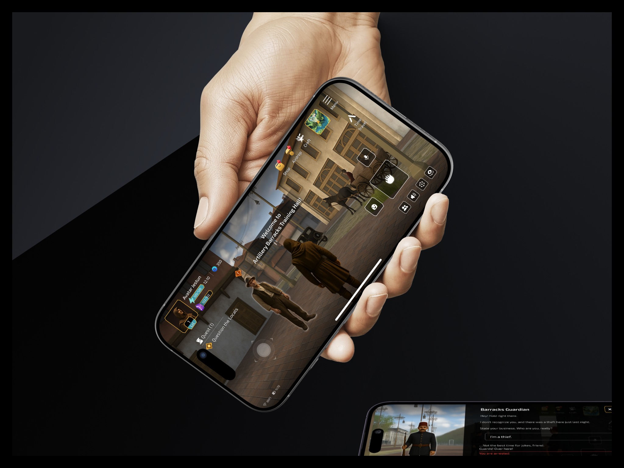 GoArt Worlds Game UI — cover